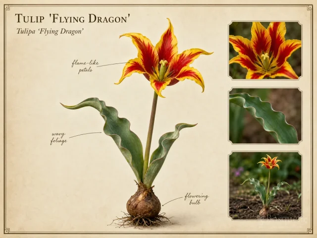 Tulip 'Flying Dragon'