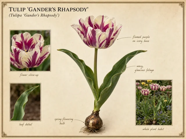 Tulip 'Gander's Rhapsody'