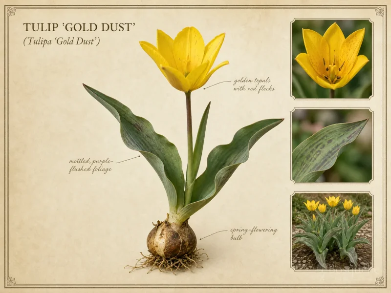 Tulip ‘Gold Dust’ (Tulipa ‘Gold Dust’)
