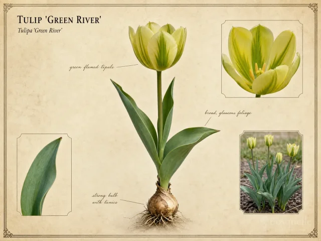Tulip ‘Green River’ (Tulipa ‘Green River’)