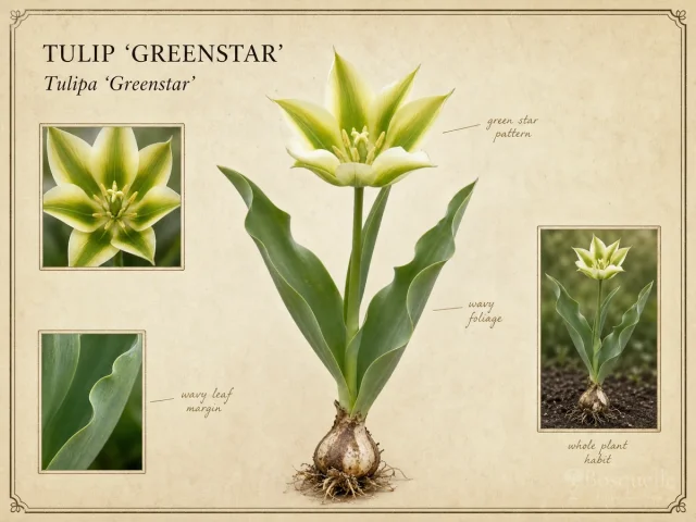 Tulip ‘Greenstar’ (Tulipa ‘Greenstar’)