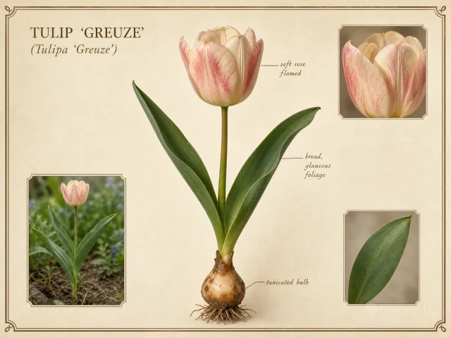Tulip ‘Greuze’ (Tulipa ‘Greuze’)