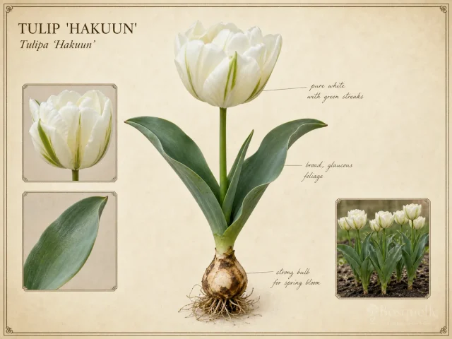 Tulip ‘Hakuun’ (Tulipa ‘Hakuun’)