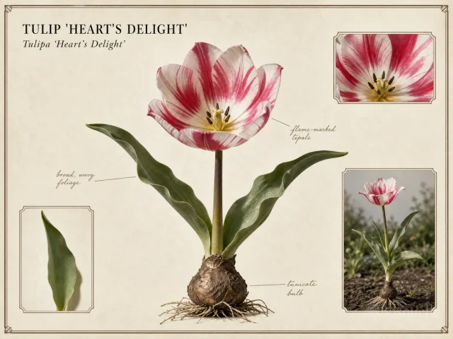 Tulip ‘Heart’s Delight’ (Tulipa ‘Heart’s Delight’)