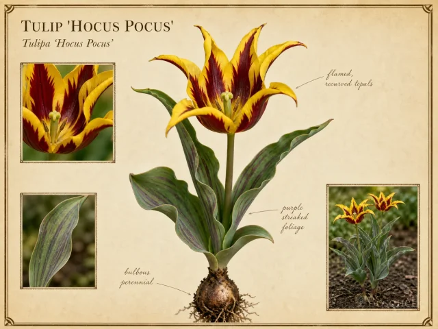 Tulip 'Hocus Pocus'