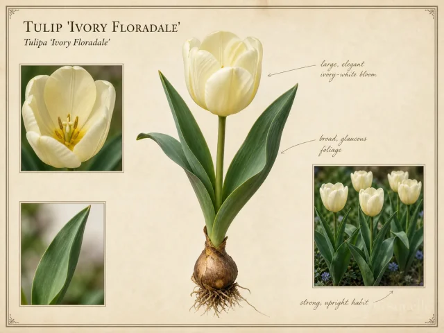 Tulip 'Ivory Floradale'