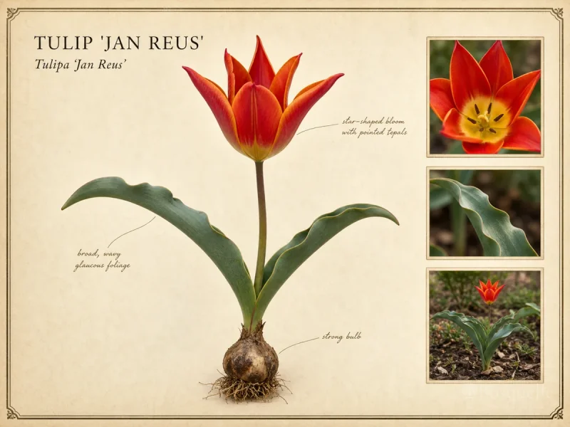 Tulip ‘Jan Reus’ (Tulipa ‘Jan Reus’)