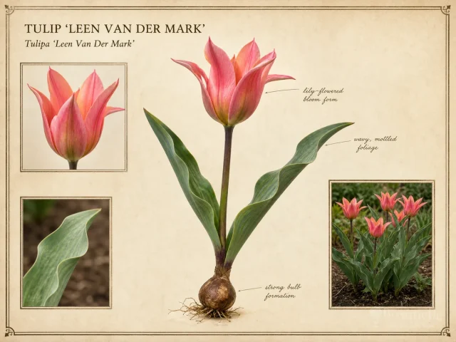 Tulip ‘Leen Van Der Mark’ (Tulipa ‘Leen Van Der Mark’)