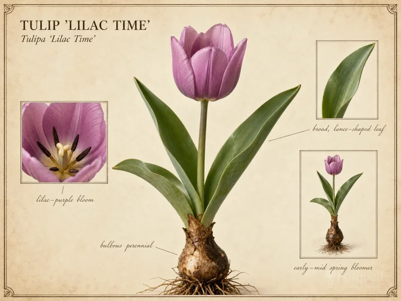 Tulip ‘Lilac Time’ (Tulipa ‘Lilac Time’)