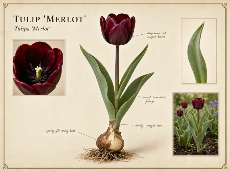 Tulip ‘Merlot’ (Tulipa ‘Merlot’)