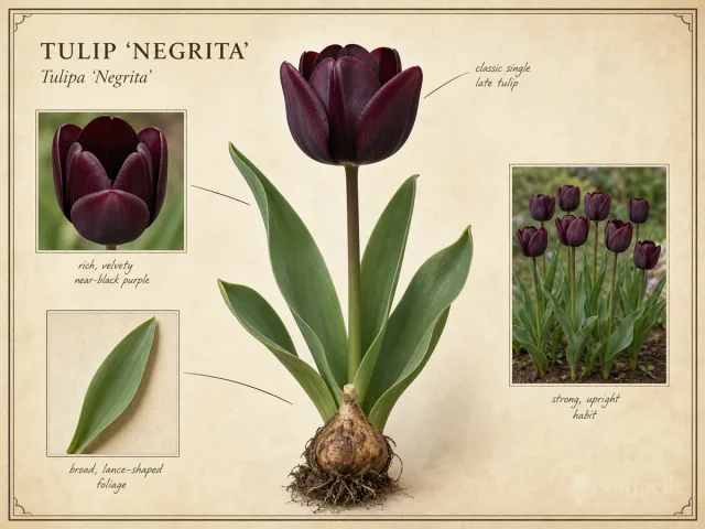 Tulip ‘Negrita’ (Tulipa ‘Negrita’)