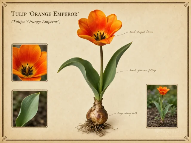 Tulip ‘Orange Emperor’ (Tulipa ‘Orange Emperor’)