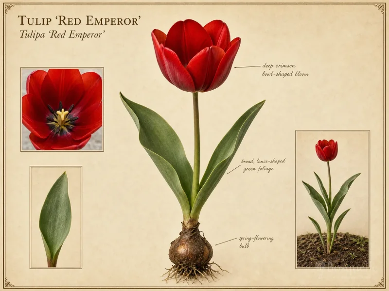Tulip 'Red Emperor' — Chill needs