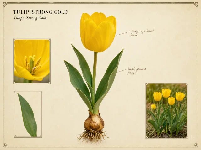Tulip 'Strong Gold'