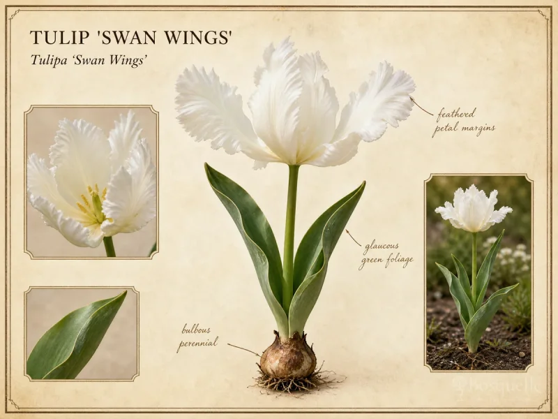 Tulip 'Swan Wings'