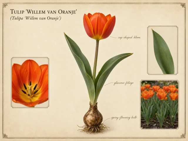 Tulip 'Willem van Oranje'