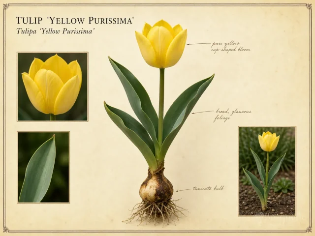 Tulip ‘Yellow Purissima’ (Tulipa ‘Yellow Purissima’)