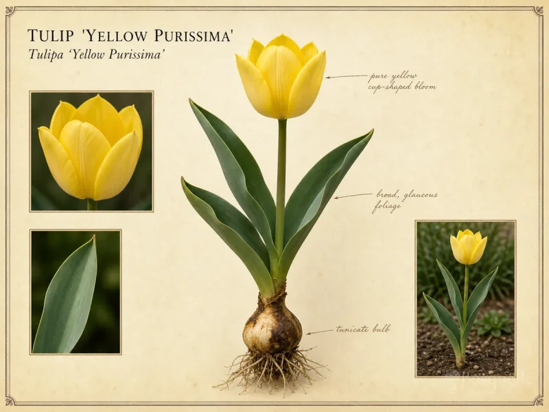 Tulip ‘Yellow Purissima’ (Tulipa ‘Yellow Purissima’)