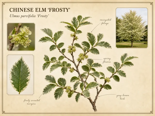 Chinese Elm ‘Frosty’ (Ulmus parvifolia ‘Frosty’)