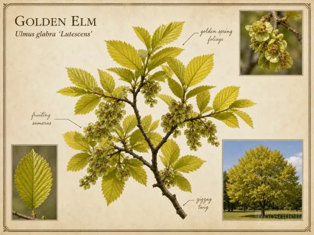 Golden Elm (Ulmus glabra ‘Lutescens’)