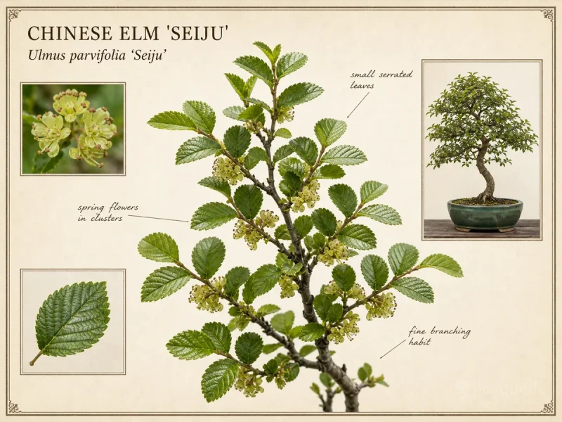Chinese Elm ‘Seiju’ (Ulmus parvifolia ‘Seiju’)