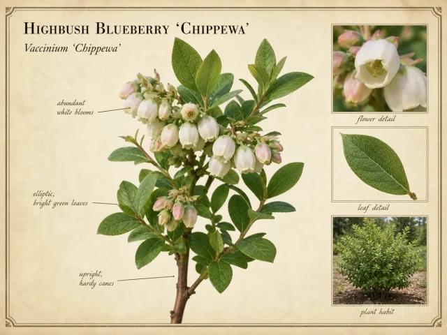 Highbush Blueberry 'Chippewa'