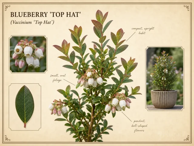 Blueberry ‘Top Hat’ (Vaccinium ‘Top Hat’)