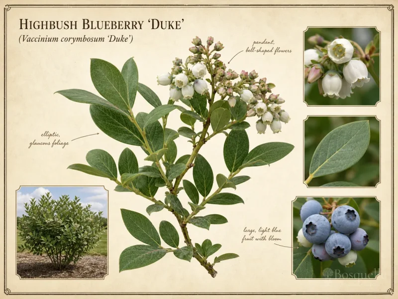 Highbush Blueberry 'Duke' — How to harvest blueberry