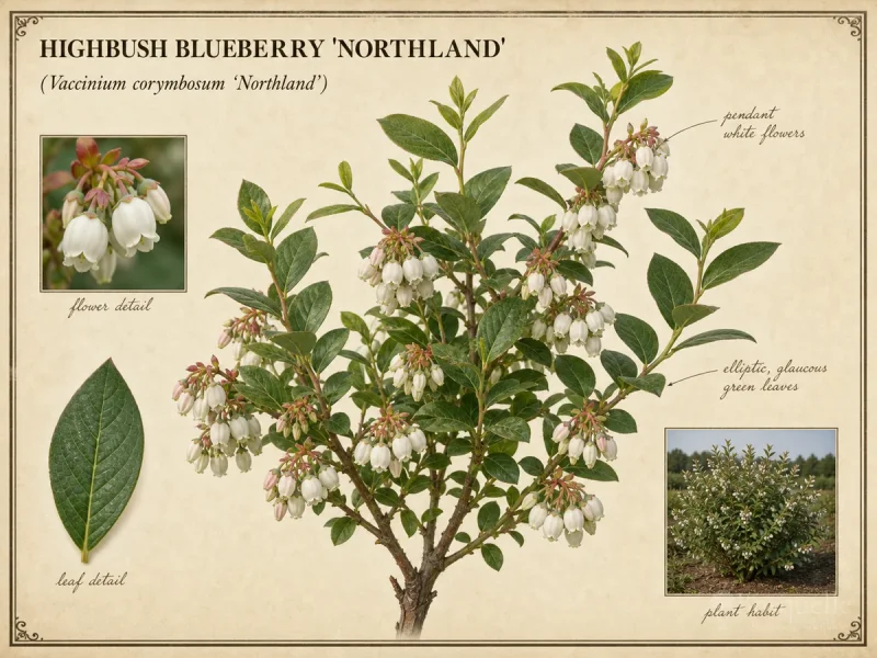 Highbush Blueberry ‘Northland’ (Vaccinium corymbosum ‘Northland’)