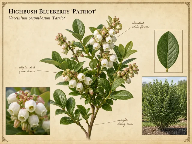 Highbush Blueberry ‘Patriot’ (Vaccinium corymbosum ‘Patriot’)
