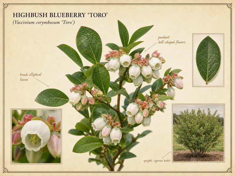 Highbush Blueberry 'Toro'