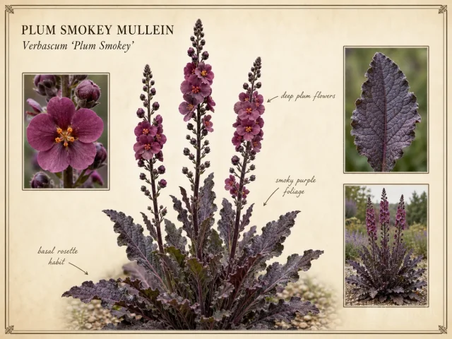 Plum Smokey Mullein (Verbascum ‘Plum Smokey’)