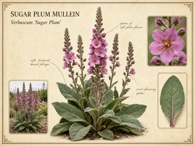 Sugar Plum Mullein (Verbascum ‘Sugar Plum’)