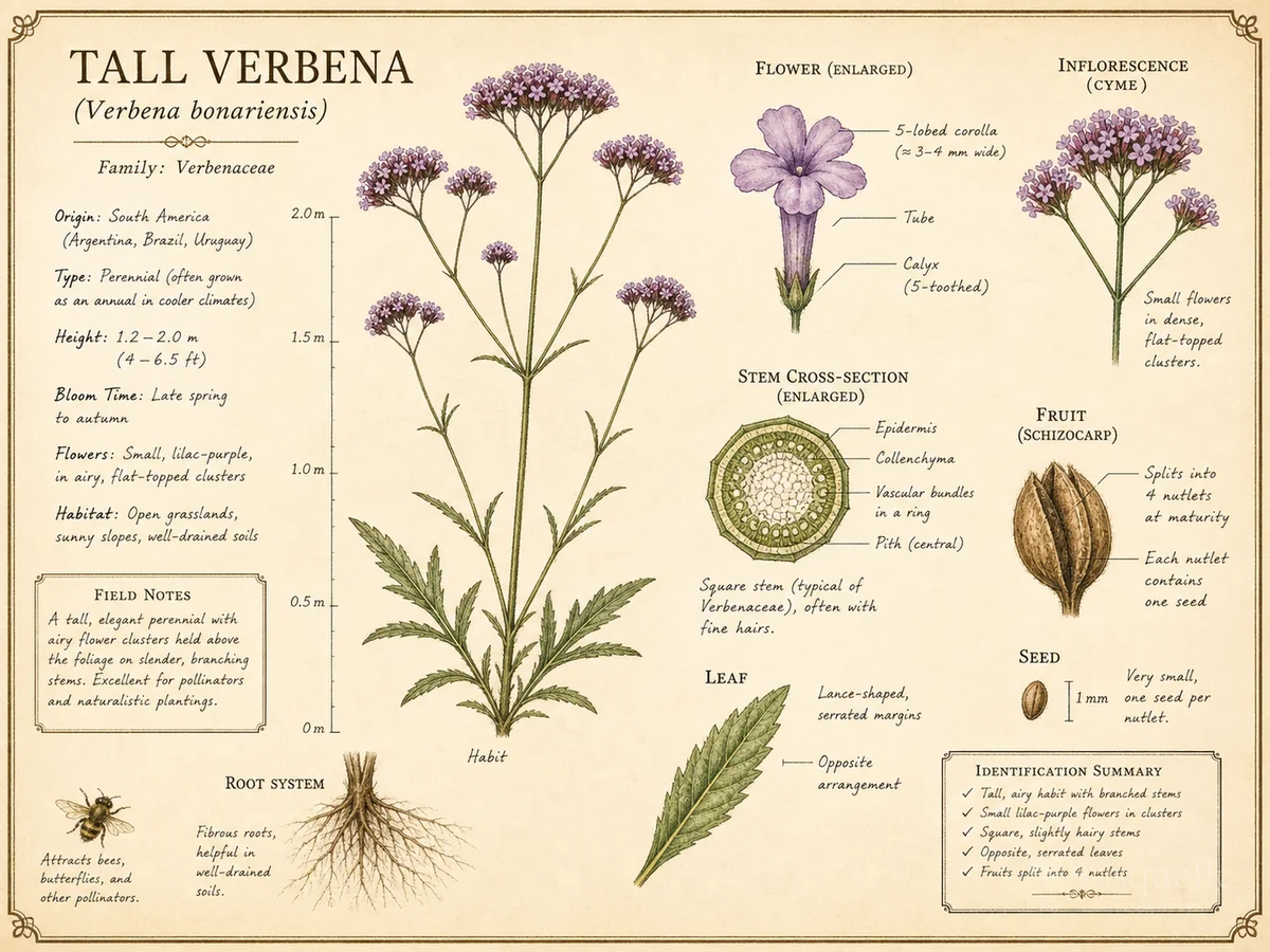 Tall Verbena — Tall bonariensis (3)