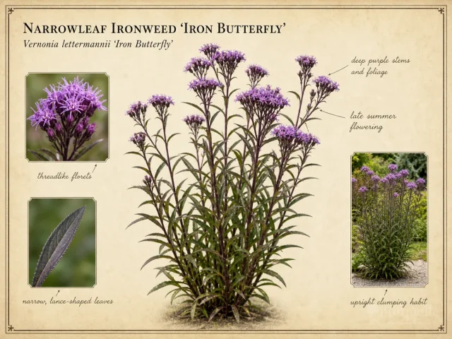 Narrowleaf Ironweed 'Iron Butterfly'