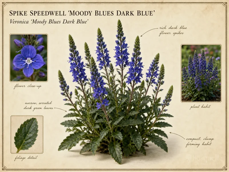 Spike Speedwell ‘Moody Blues Dark Blue’ (Veronica ‘Moody Blues Dark Blue’)
