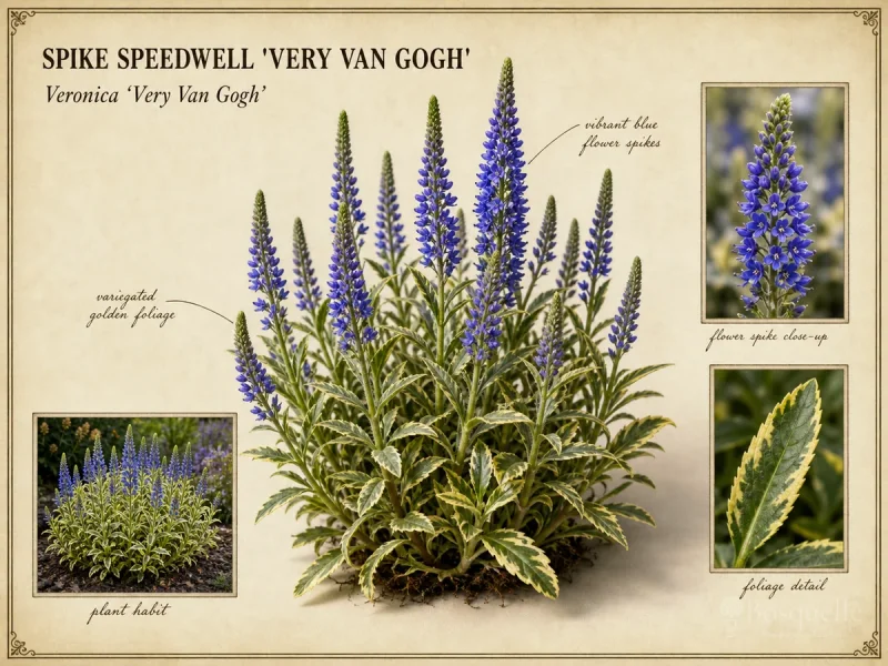 Spike Speedwell ‘Very Van Gogh’ (Veronica ‘Very Van Gogh’)