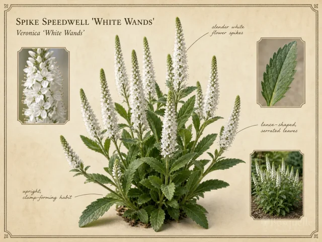 Spike Speedwell ‘White Wands’ (Veronica ‘White Wands’)