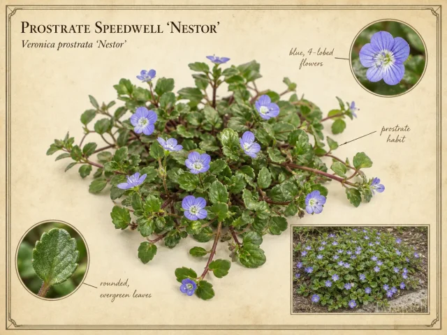 Prostrate Speedwell 'Nestor'
