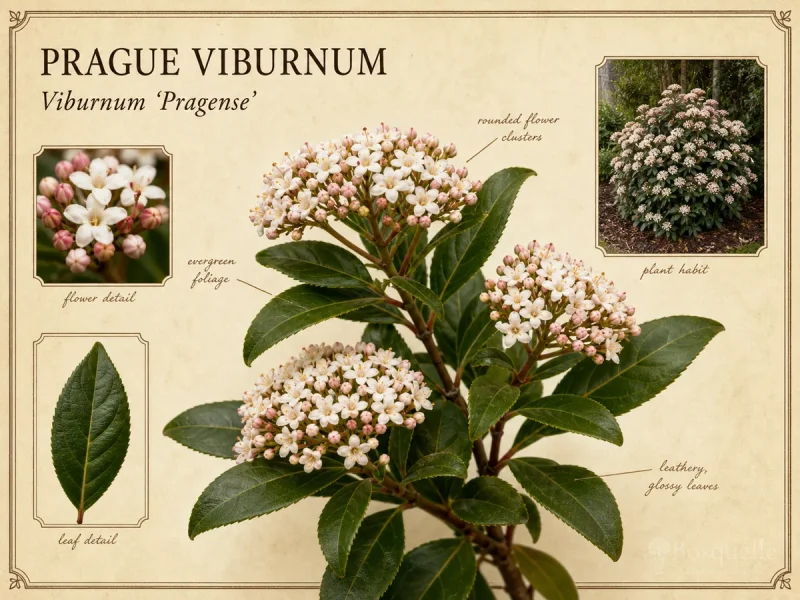Prague Viburnum botanical diagram