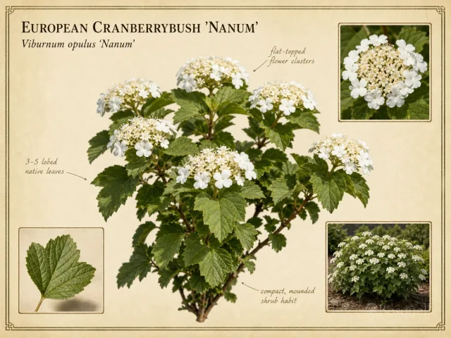 European Cranberrybush ‘Nanum’ (Viburnum opulus ‘Nanum’)