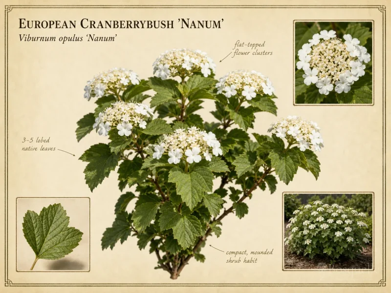 European Cranberrybush ‘Nanum’ (Viburnum opulus ‘Nanum’)