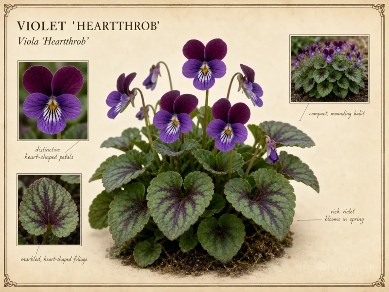 Violet ‘Heartthrob’ (Viola ‘Heartthrob’)