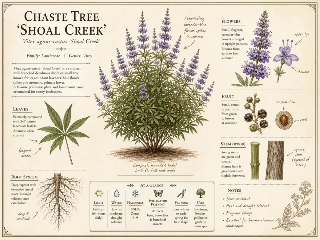 Chaste Tree 'Shoal Creek'