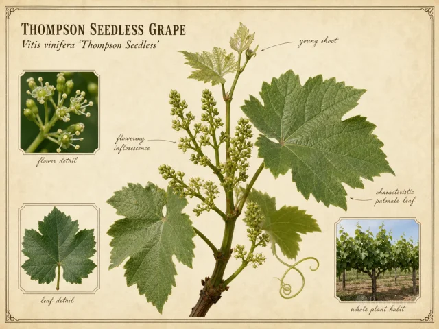 Thompson Seedless Grape (Vitis vinifera ‘Thompson Seedless’)