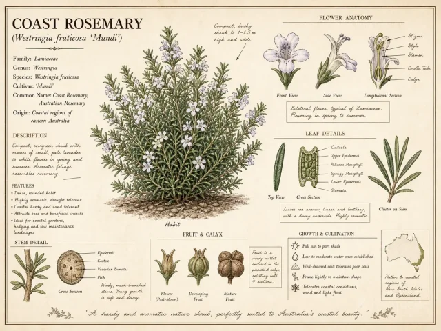 Coast Rosemary — Give it full sun, soil that drains, and water unt…
