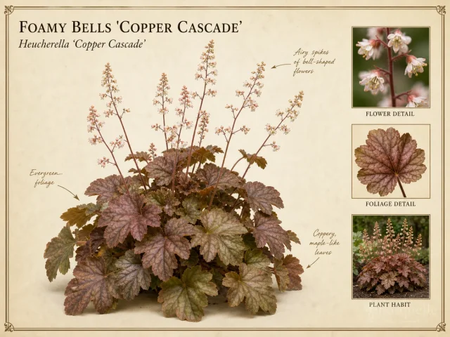 Foamy Bells 'Copper Cascade'