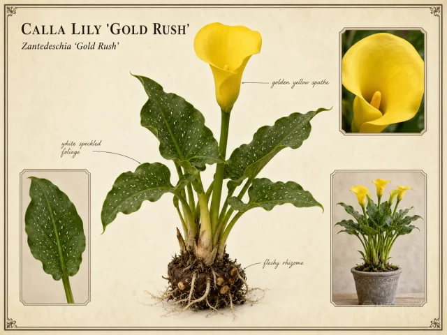 Calla Lily 'Gold Rush'