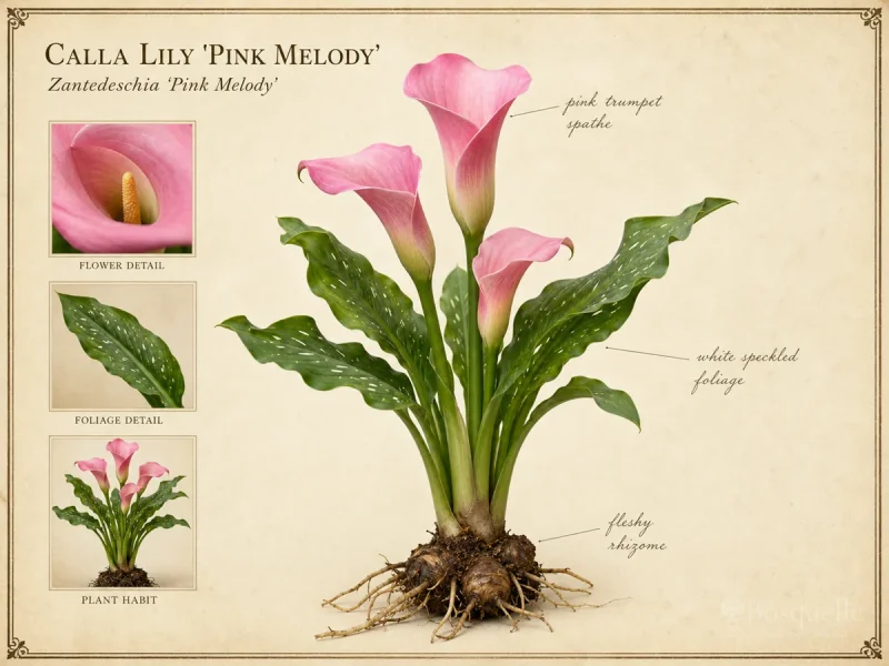 Calla Lily ‘Pink Melody’ (Zantedeschia ‘Pink Melody’)