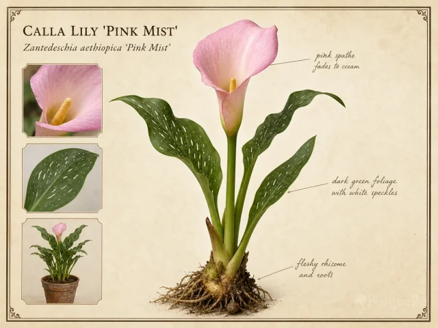 Calla Lily 'Pink Mist'